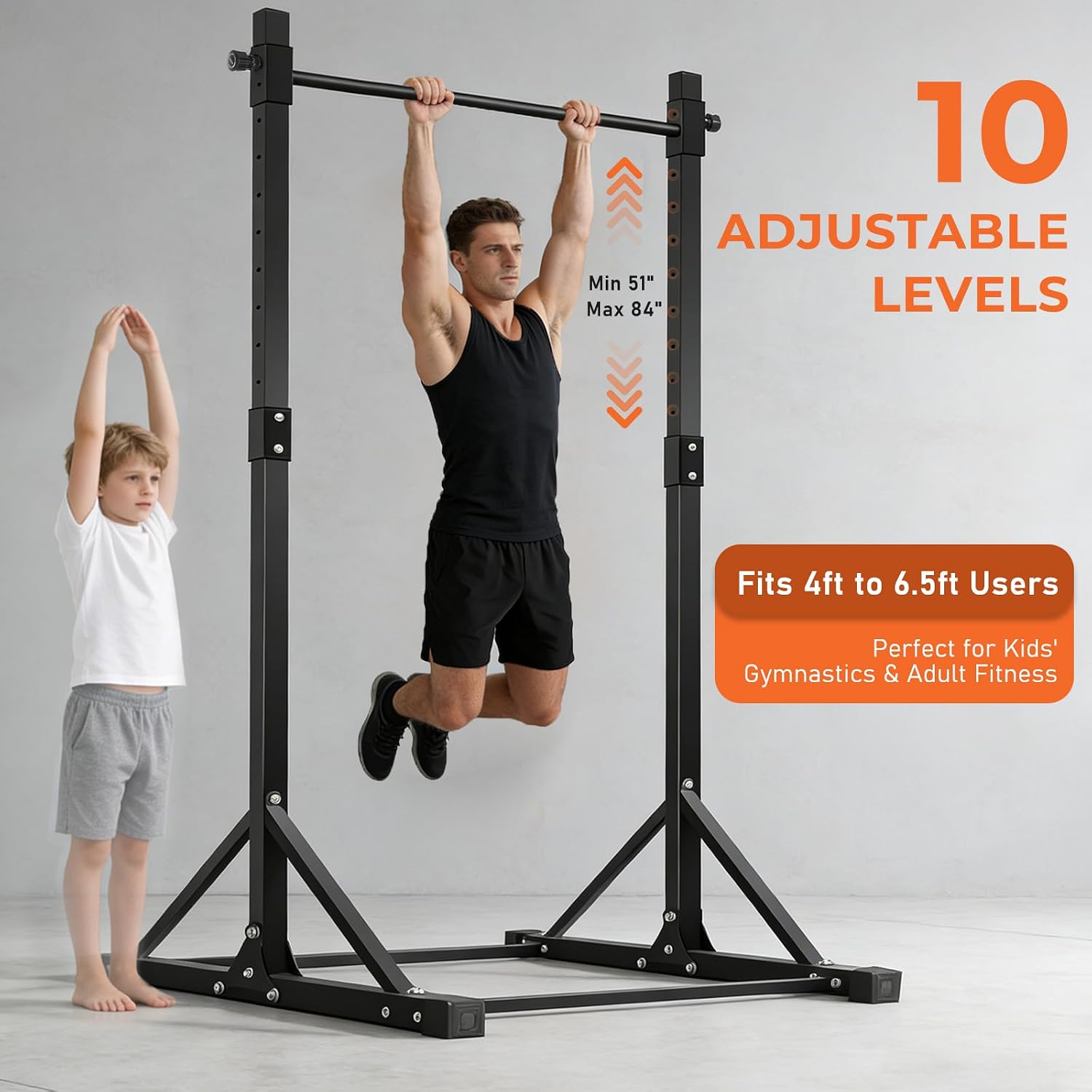 Outdoor Adjustable Chin-Up Bar - Pull Up Bar 评论和价格