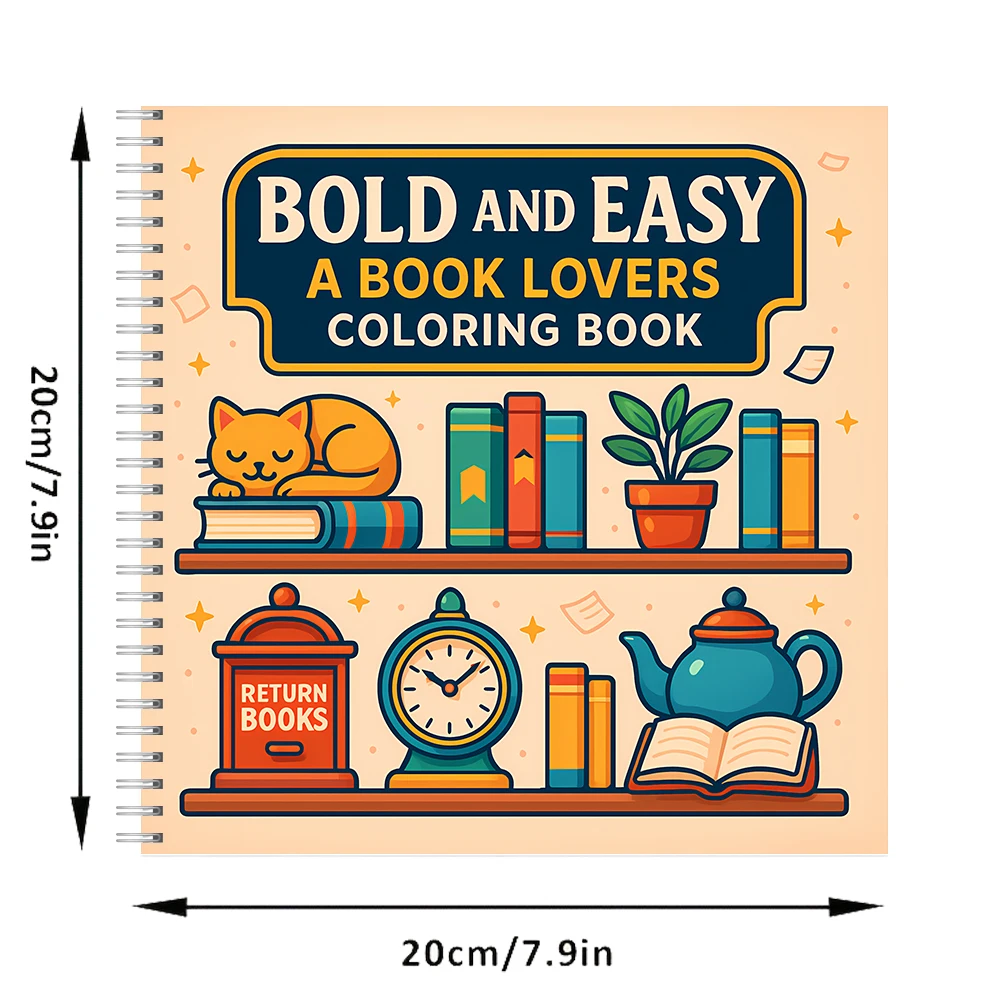 Book Lovers Coloring Book for  - Chalk Bag 评论和价格
