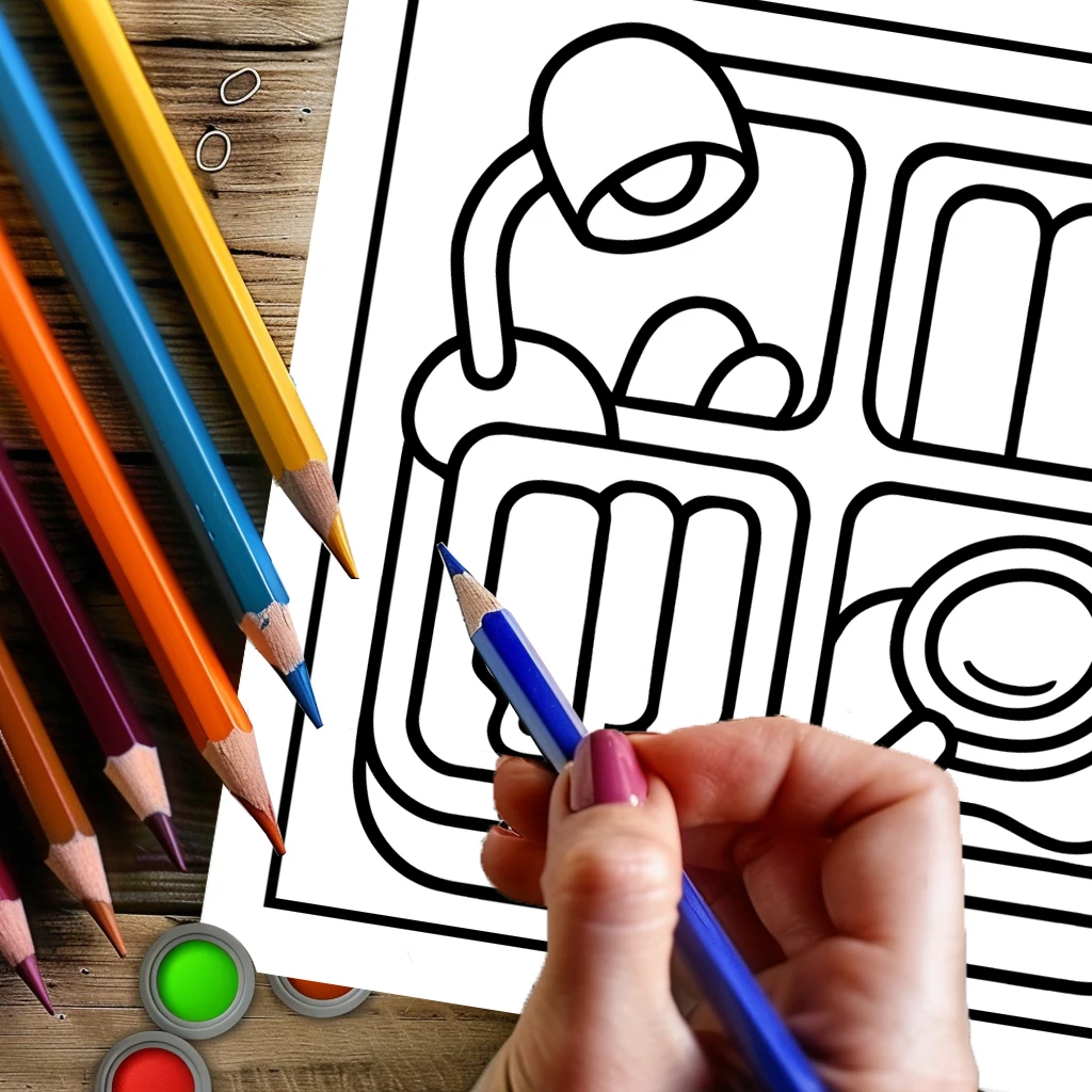Book Lovers Coloring Book for  - Chalk Bag 评论和价格