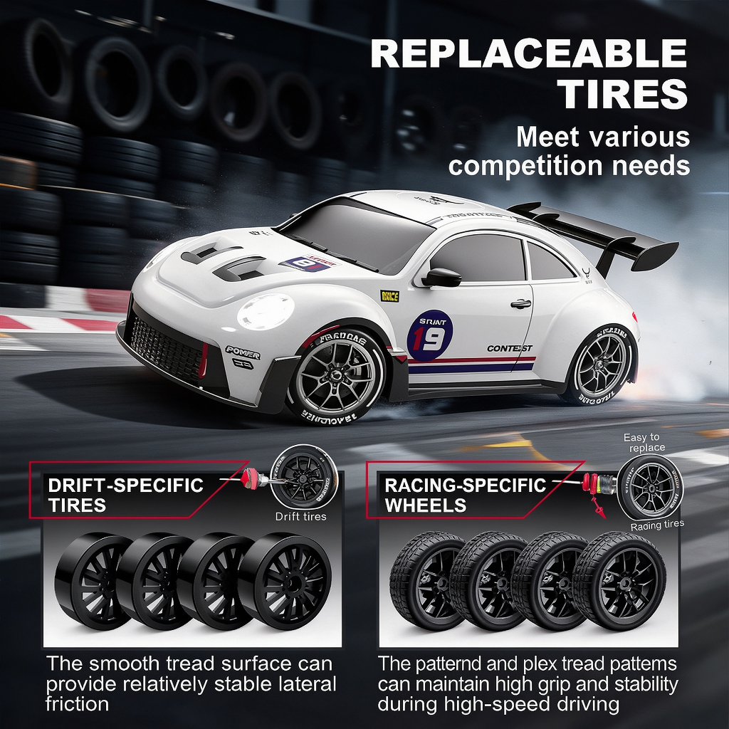 New Remote-Controlled Drift Ca - Victor Racket Jetspeed 评论和价格