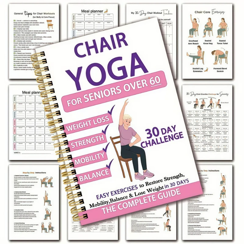 30 Day Chair Yoga Guide Weight - Gymnastic Ring 评论和价格