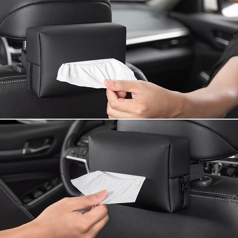 Leather Car Tissue Box Car Cha - Chalk Bag 评论和价格